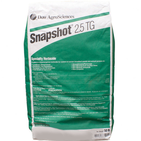 generic snapshot herbicide Snapshot 2.5 TG