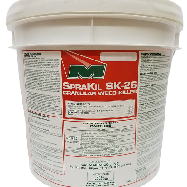 stinger herbicide residual SpraKil SK-26 Granular Herbicide: EffectiveSoil Sterilant for Non-Cropland Areas