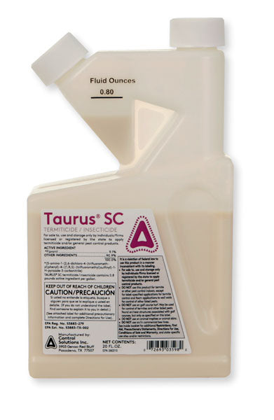 Taurus SC Insecticide – Termite & Pest Control with 9.1% Fipronil