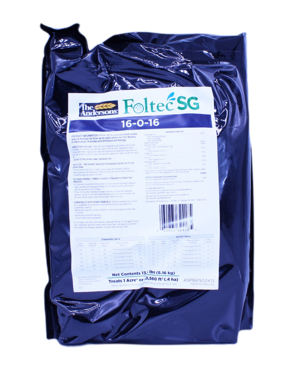 The Andersons Foltec SG 16-0-16 Soluble Fertilizer - grouped