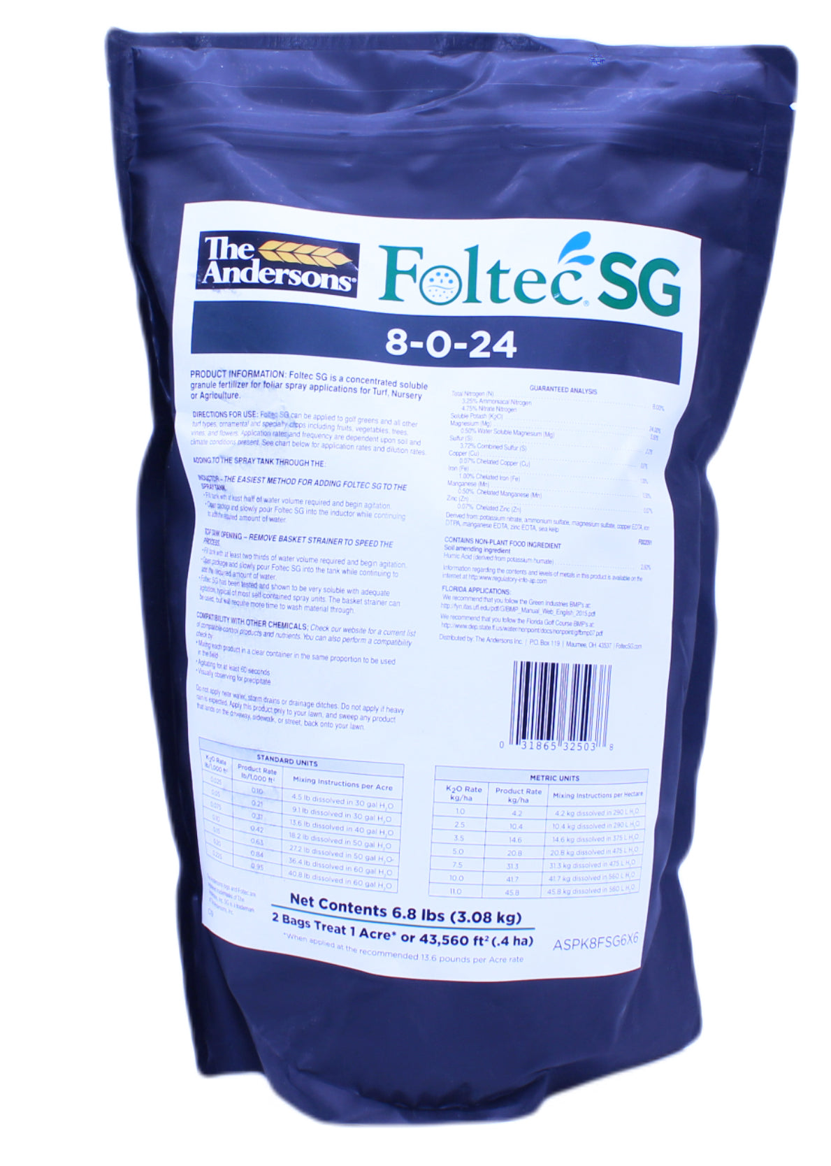The Andersons Foltec SG 8-0-24 Soluble Fertilizer - grouped