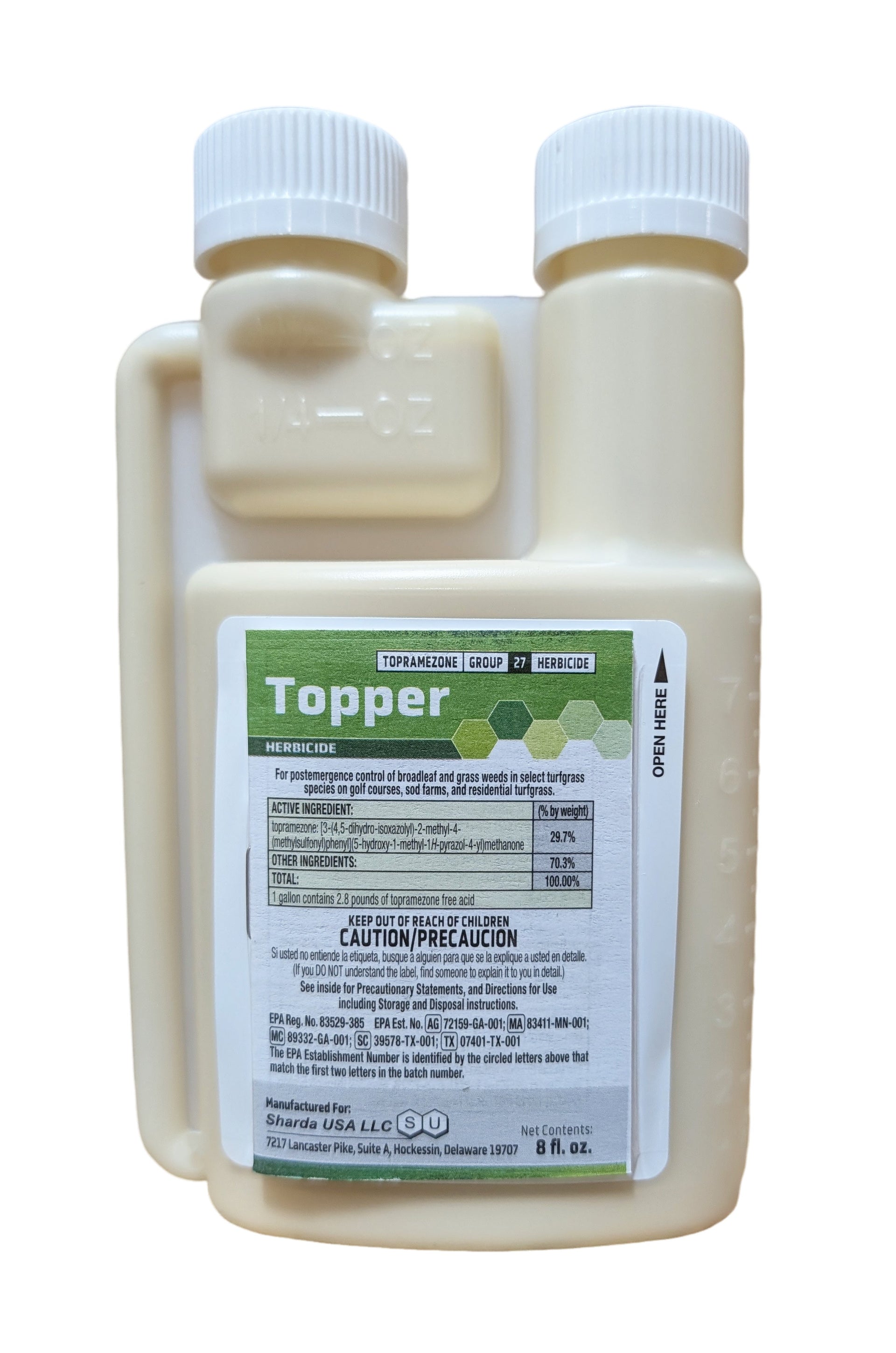 Topper Herbicide  Postemergent Control for Goosegrass & Crabgrass