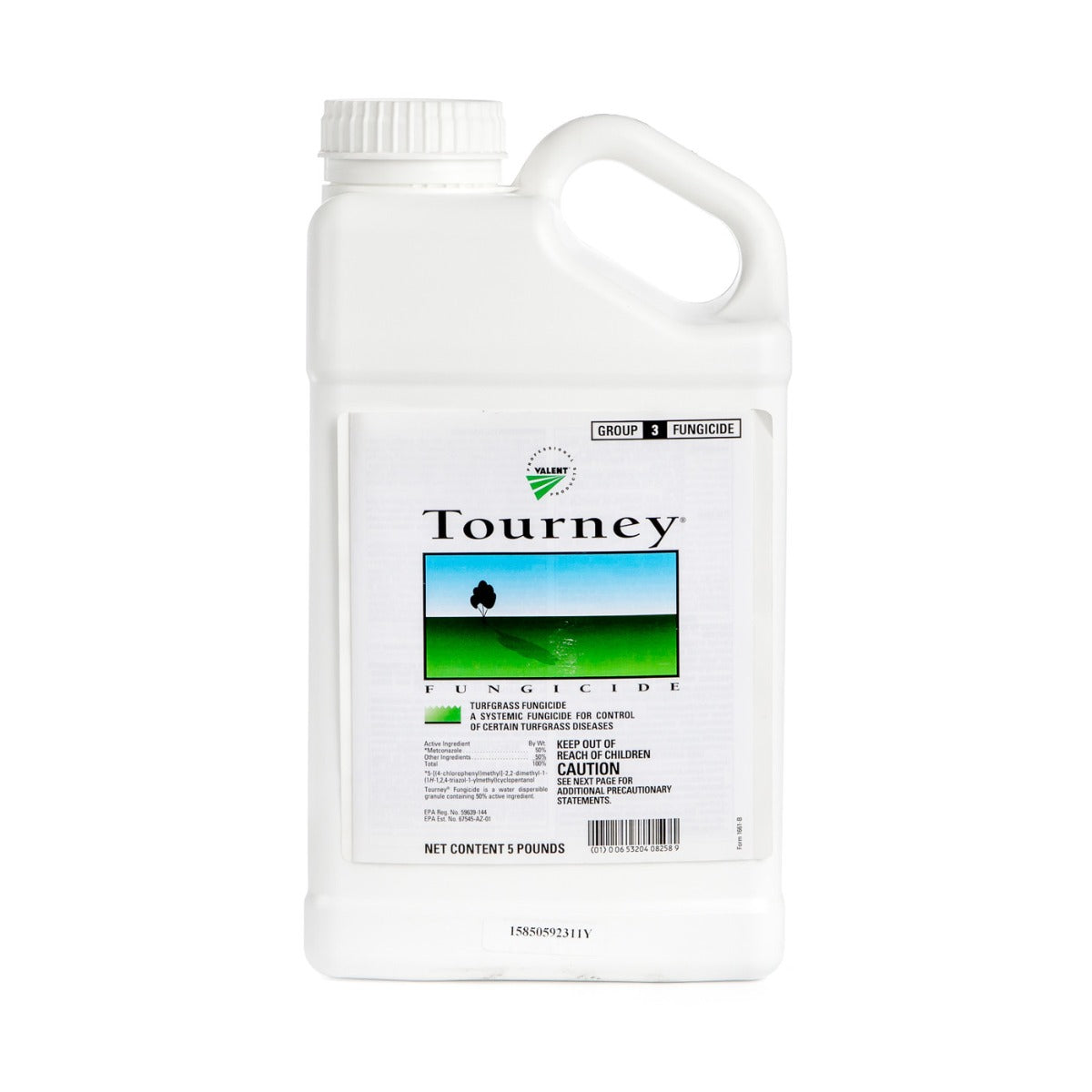 Tourney Fungicide bottle (5 lbs)