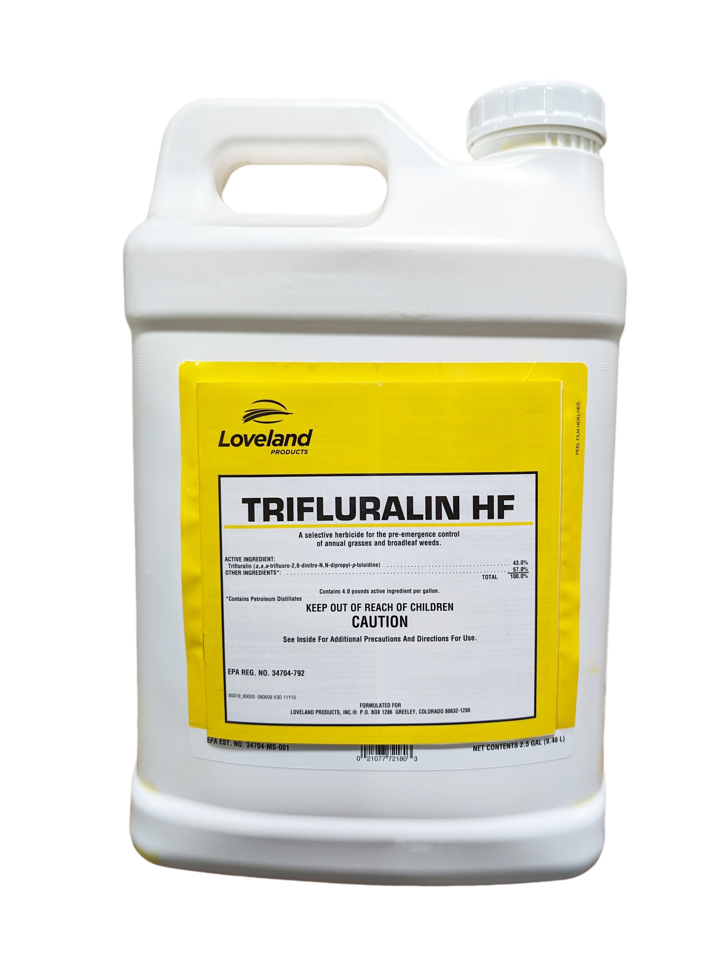 Trifluralin HF jug (2.5 gal) - simple