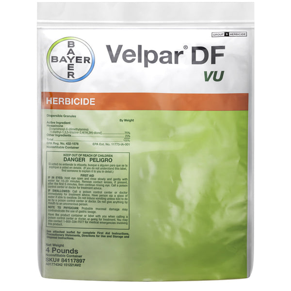 velpar l liquid herbicide Velpar DF VU Herbicide 4 lb bag