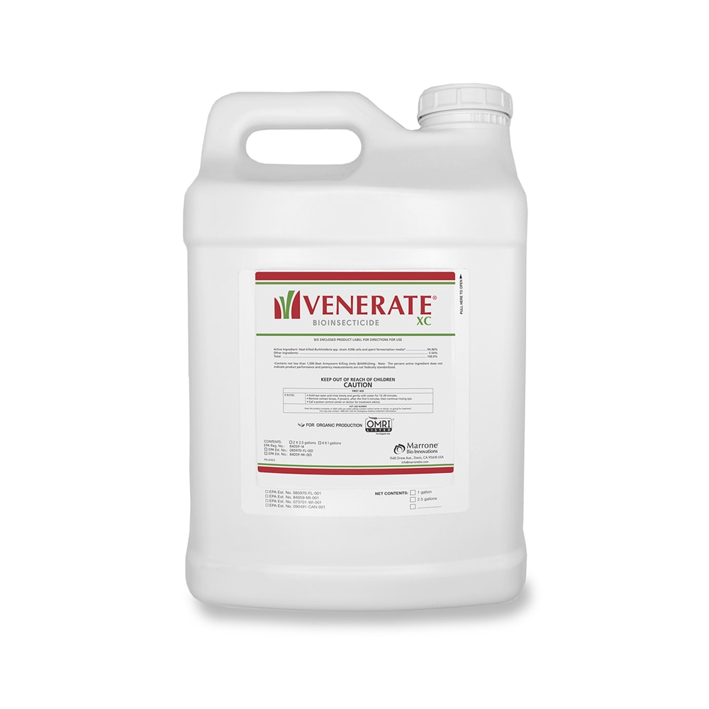 Venerate CG Bioinsecticide jug (2.5 gal) - simple