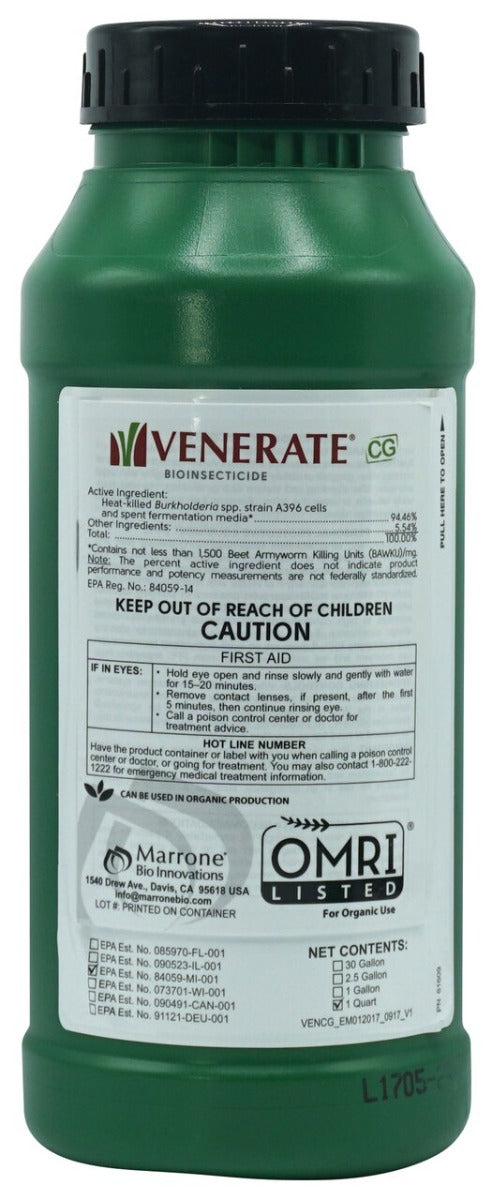 Venerate CG Bioinsecticide-Quart - simple